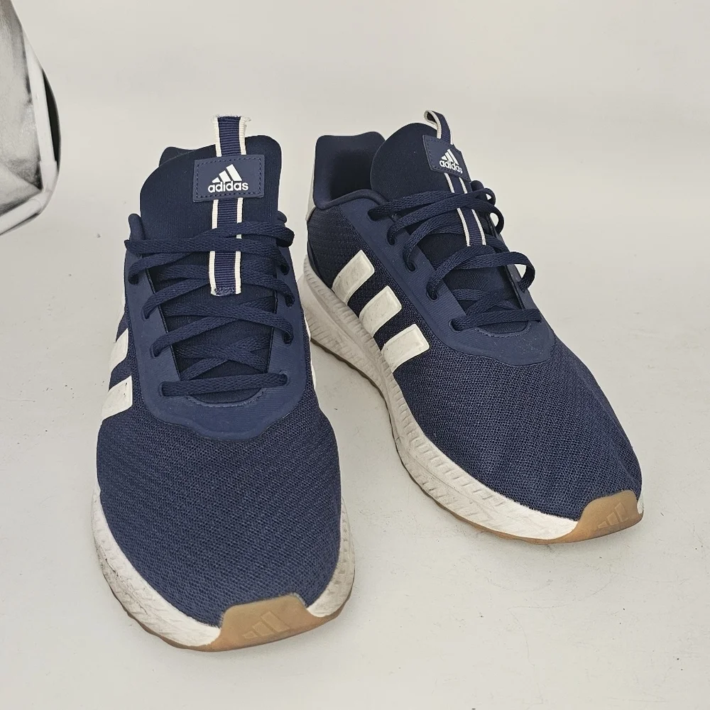 Adidas X_PLR Path Sneakers Dark Blue White Gum Mens Size 12 Athletic Casual Comf